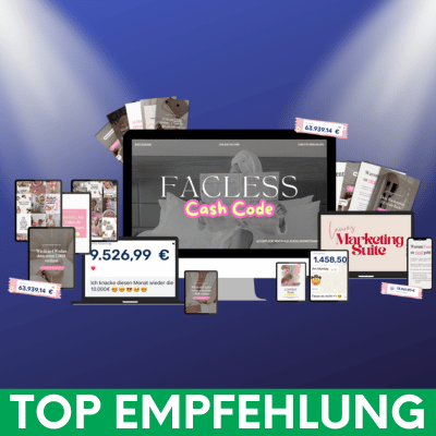 Faceless Cash Code Erfahrungen von Laura Teresa Greulich