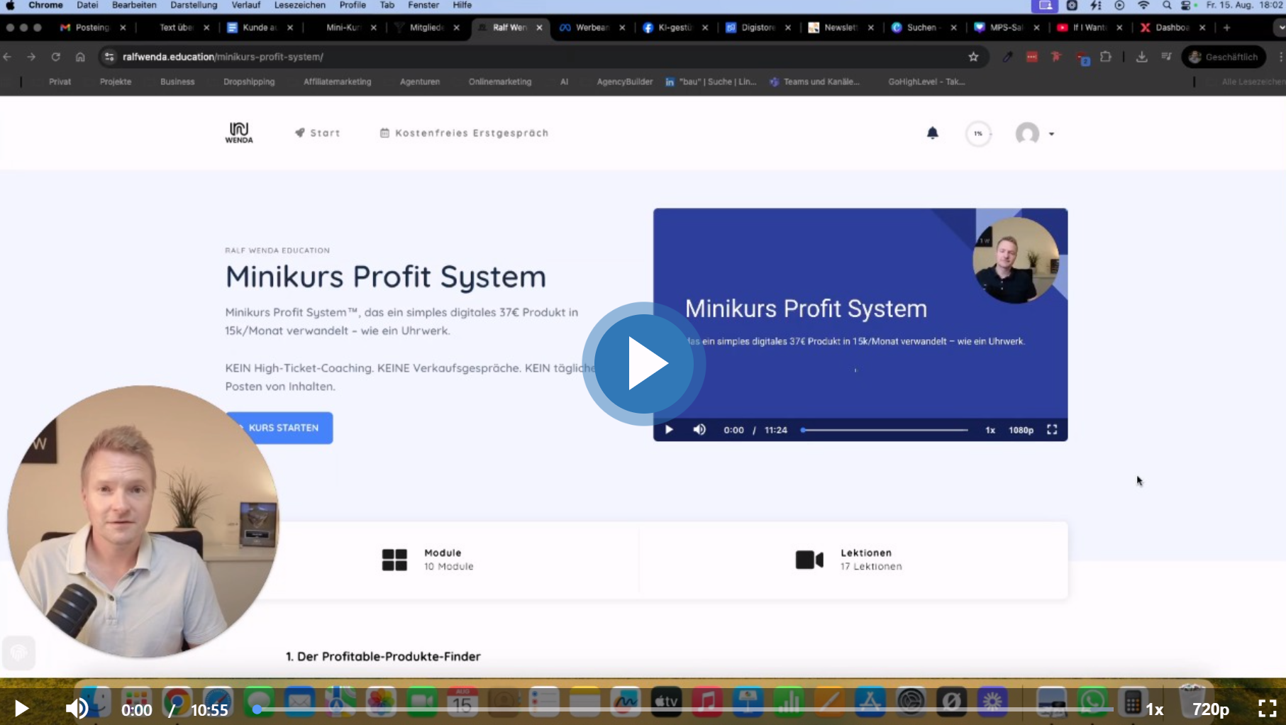 Minikurs Profit System Erfahrungen
