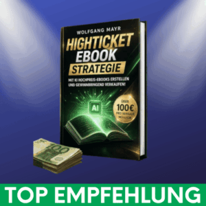 Highticket eBook Strategie